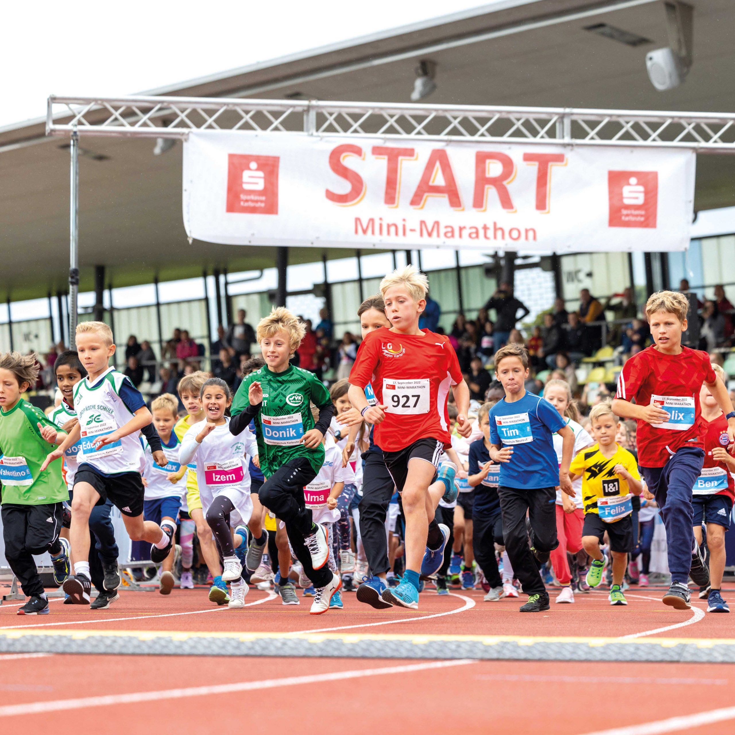 Lauffreude für Kinder & Jugendliche beim Sparkassen Mini-Marathon
