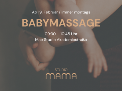 Babymassage | Studio Mama