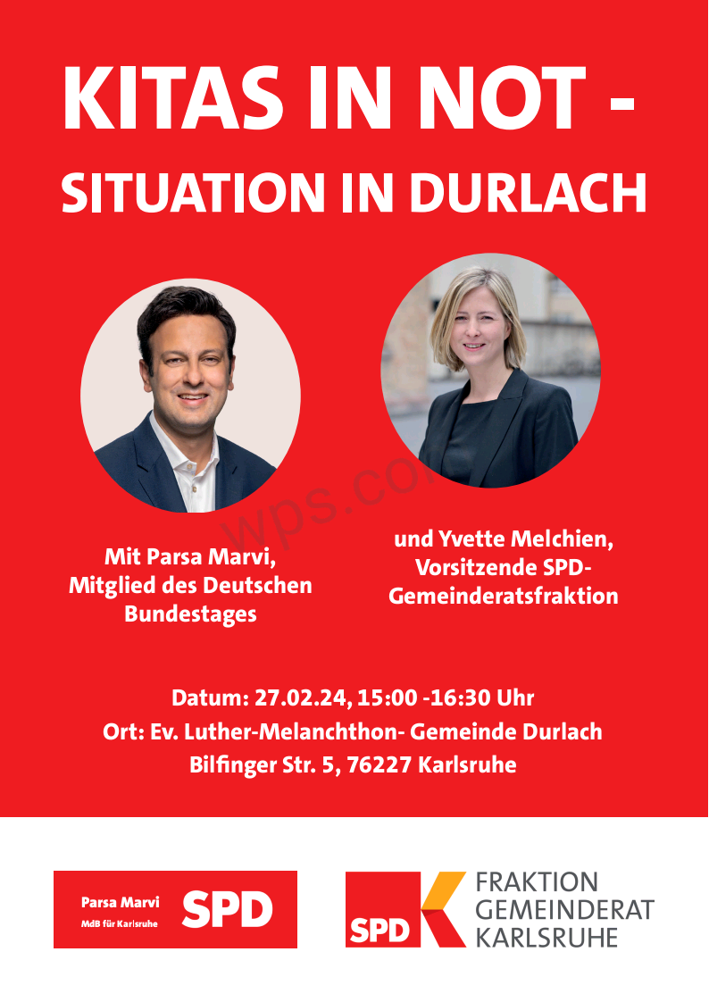 Kitas in Not. Situation in Durlach