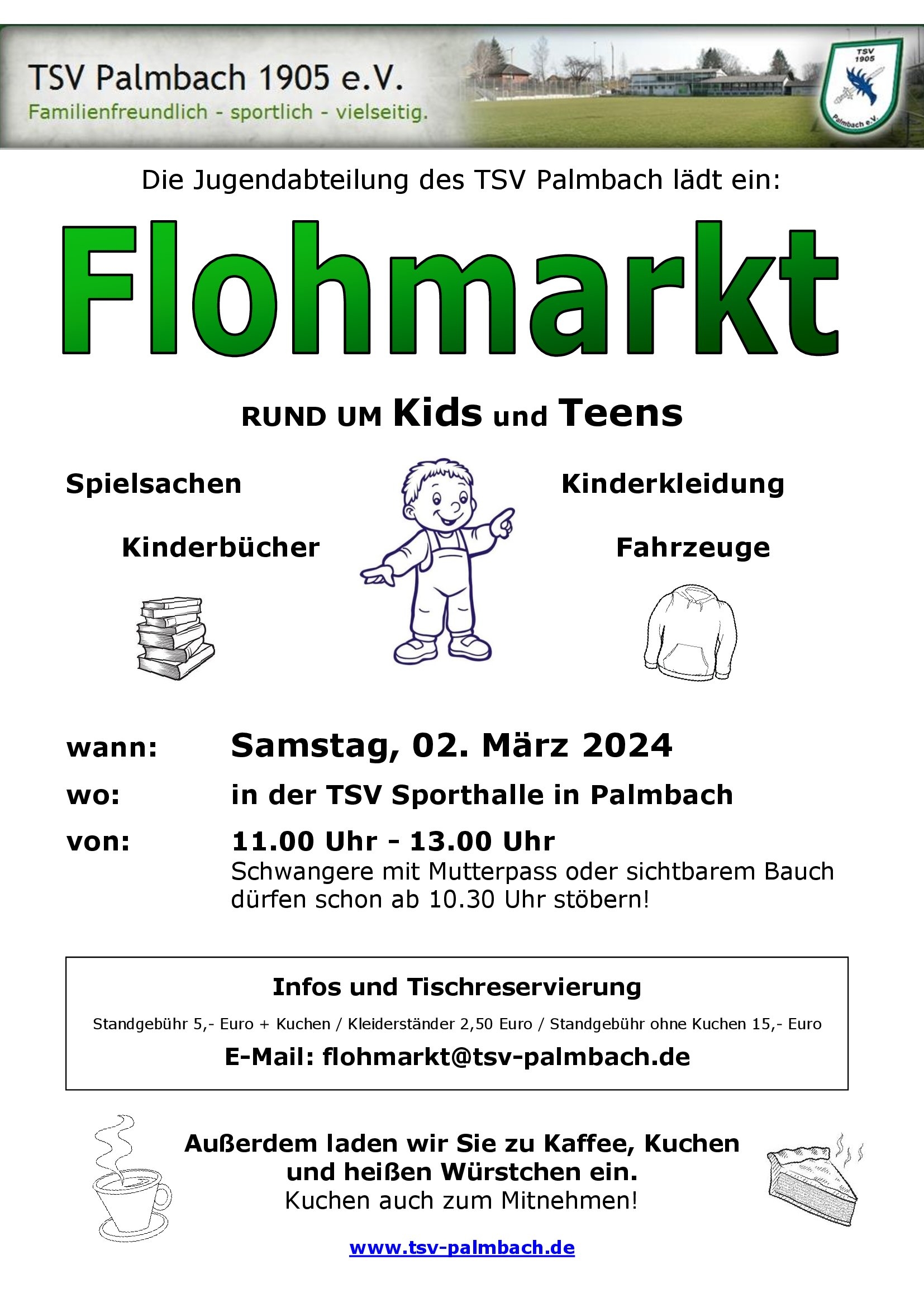 Kindersachen-Flohmarkt | TSV Palmbach