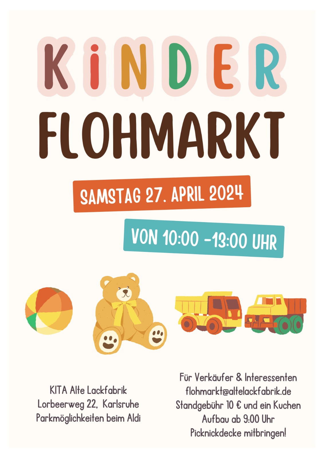 Picknickdecken-Kindersachenflohmarkt | Neureut