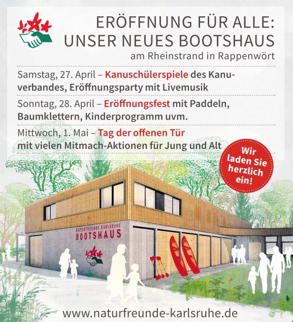 Eröffnungsfest neues Bootshaus | Naturfreunde Karlsruhe
