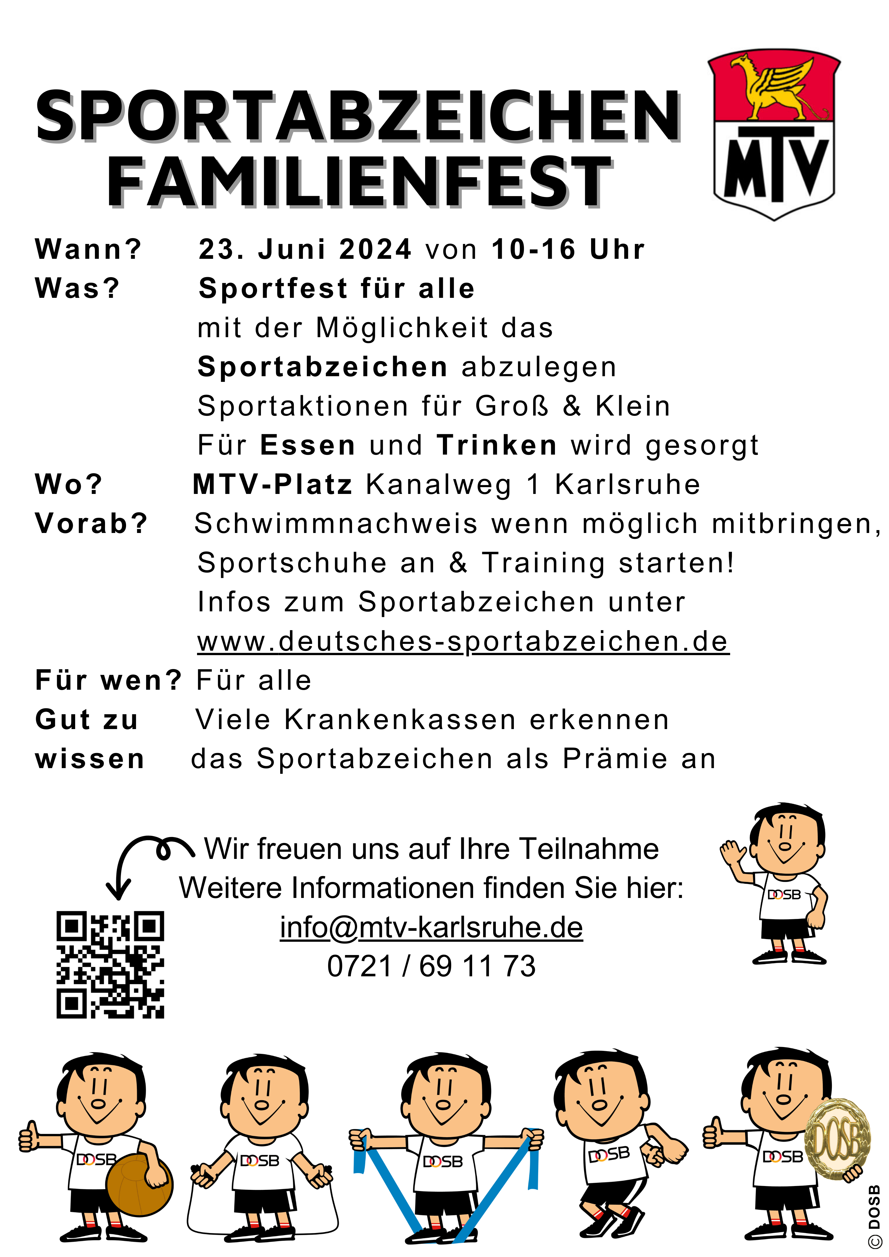 Sportabzeichenfamilienfest | MTV Karlsruhe