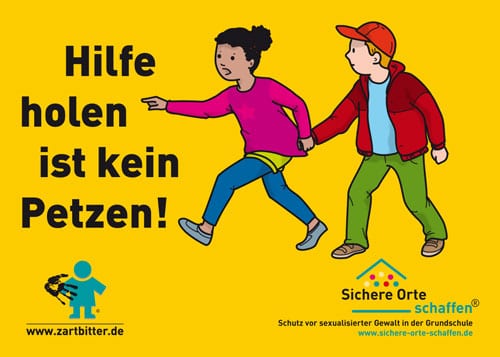 Hilfe holen ist kein Petzen!