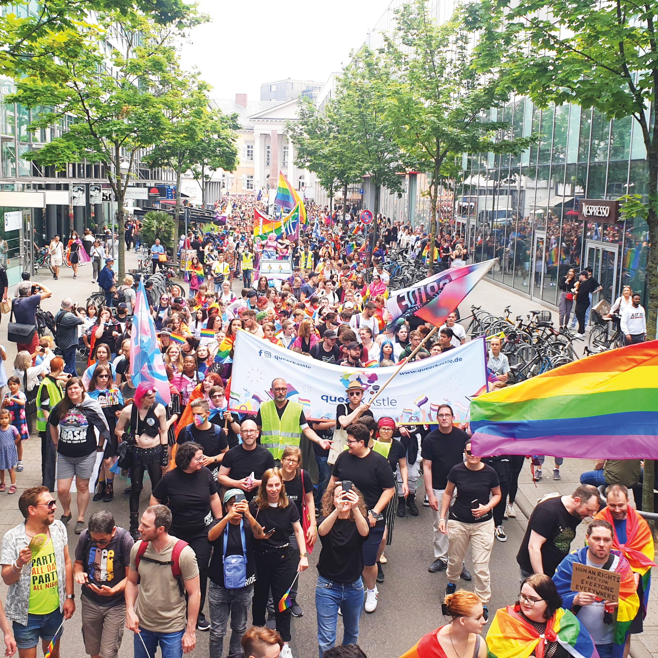 CSD Karlsruhe: Für die Liebe. Einstehen.  „Stand Up. For Love.“