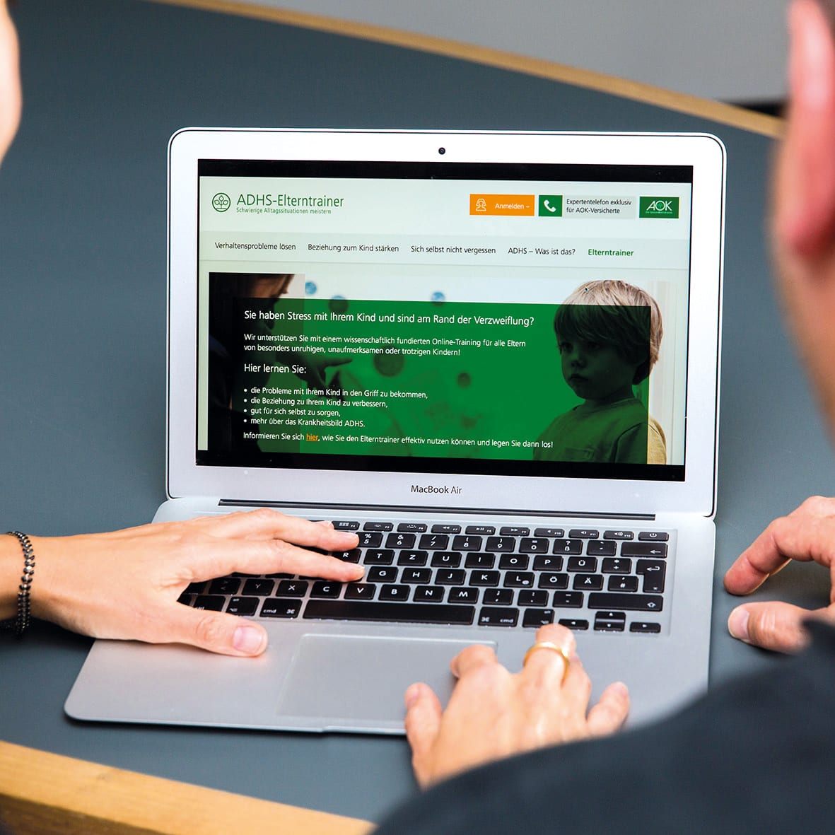 ADHS-Elterntraining der AOK