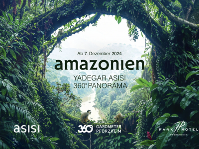 "Amazonien" 360° Panorama | Gasometer Pforzheim