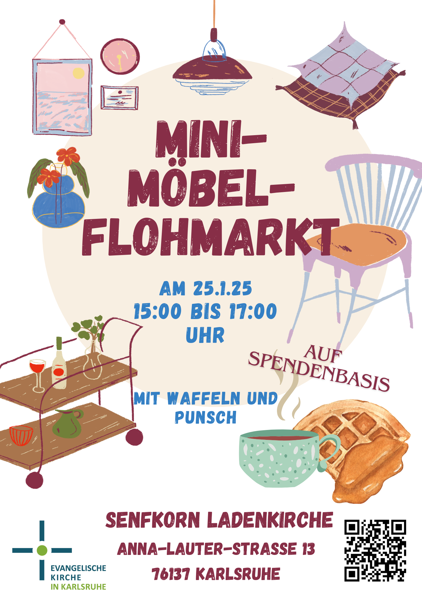 Mini-Möbel-Flohmarkt | SENFkoRN ev. Ladenkirche