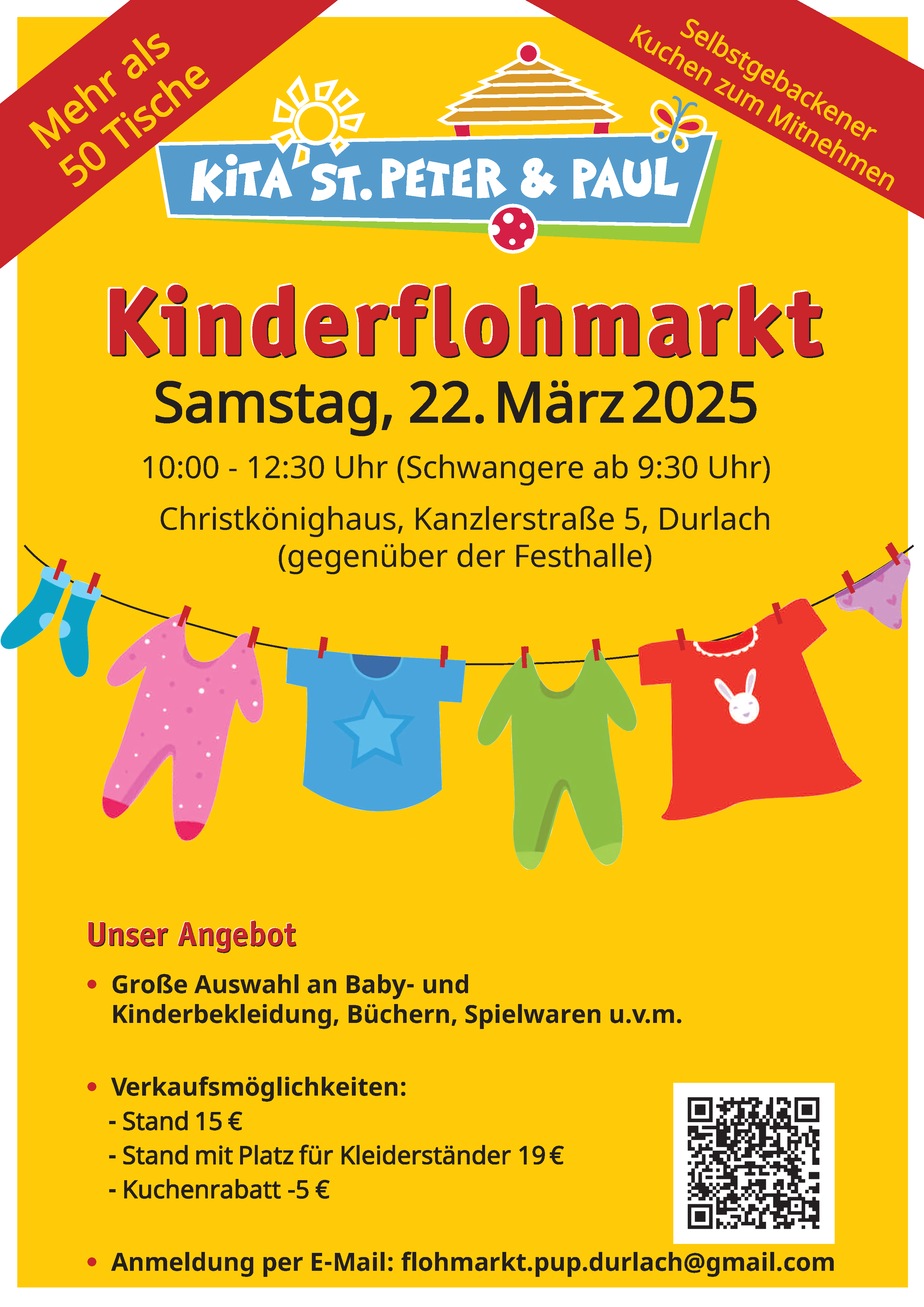 Kita-Flohmarkt St. Peter und Paul | Durlach