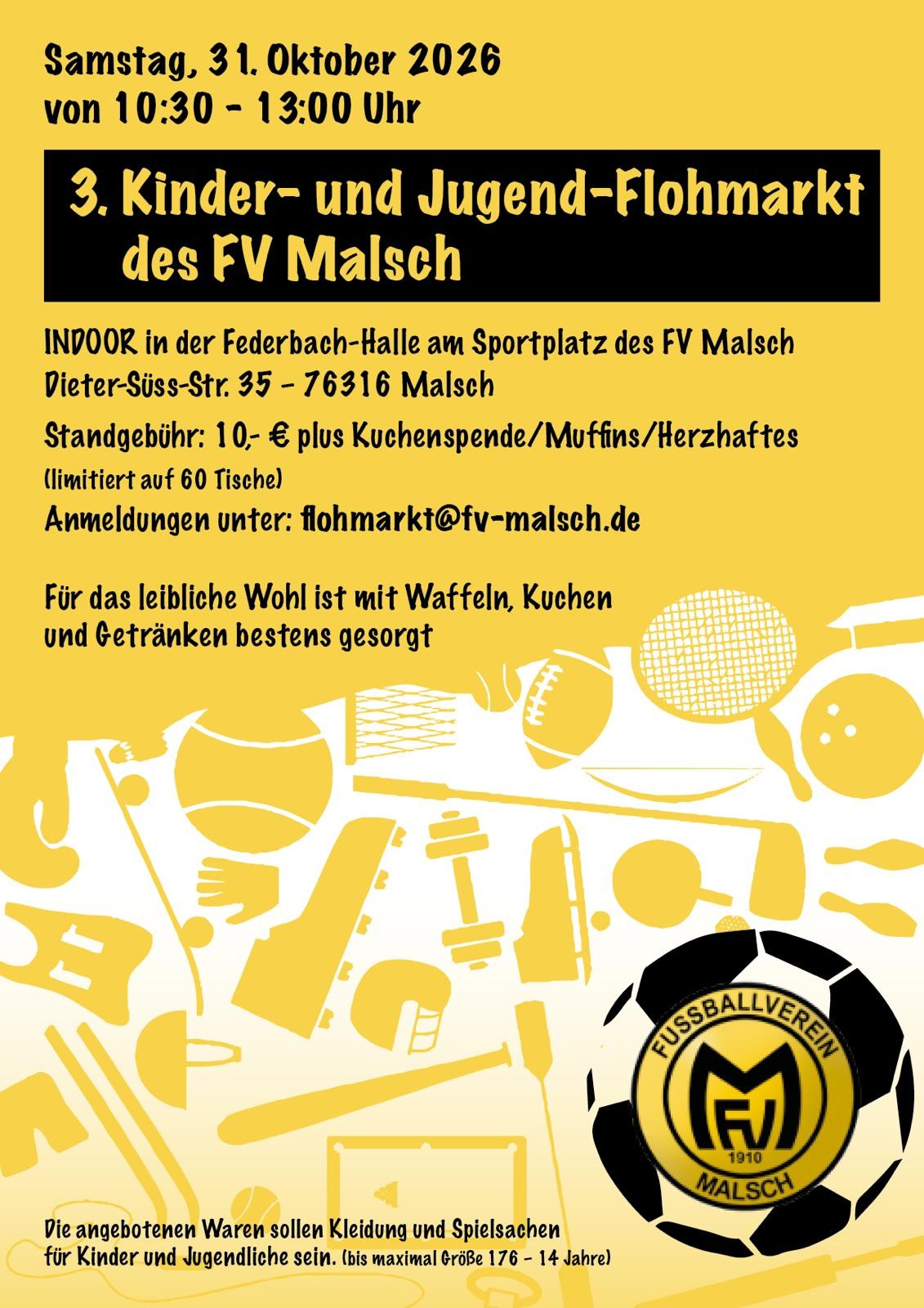 Kinderflohmarkt FV Malsch