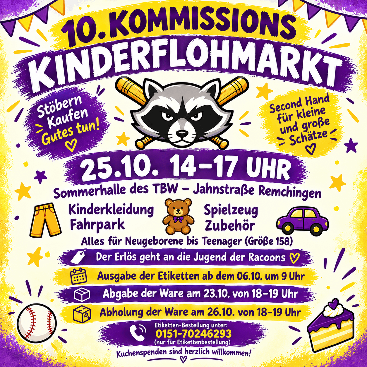 10. Kommissions-Kinderflohmarkt | Remchingen