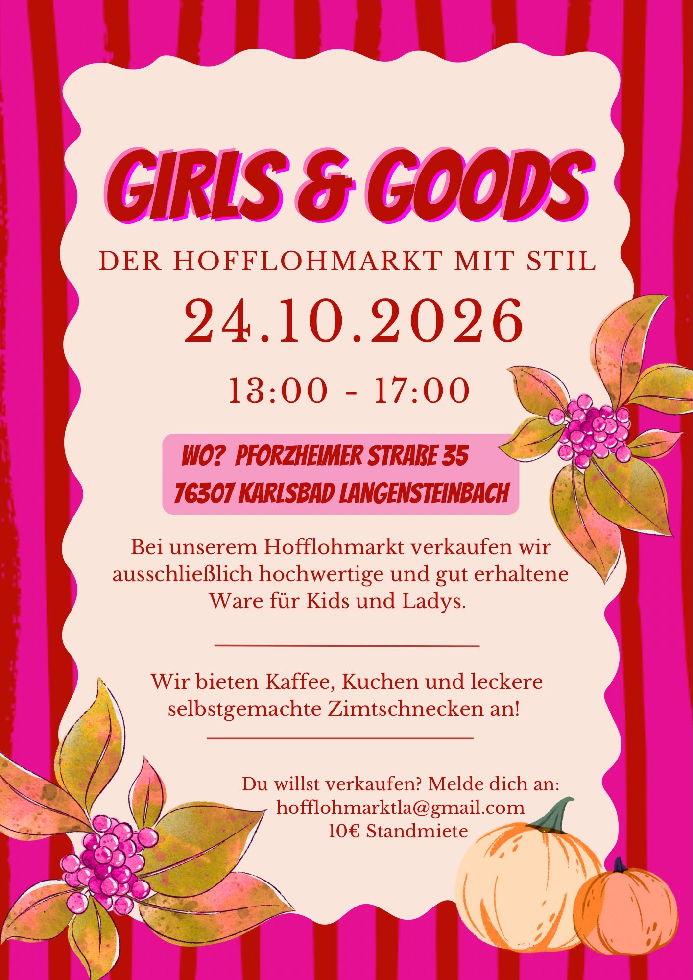 Girls & Goods - Der Hofflohmarkt mit Stil